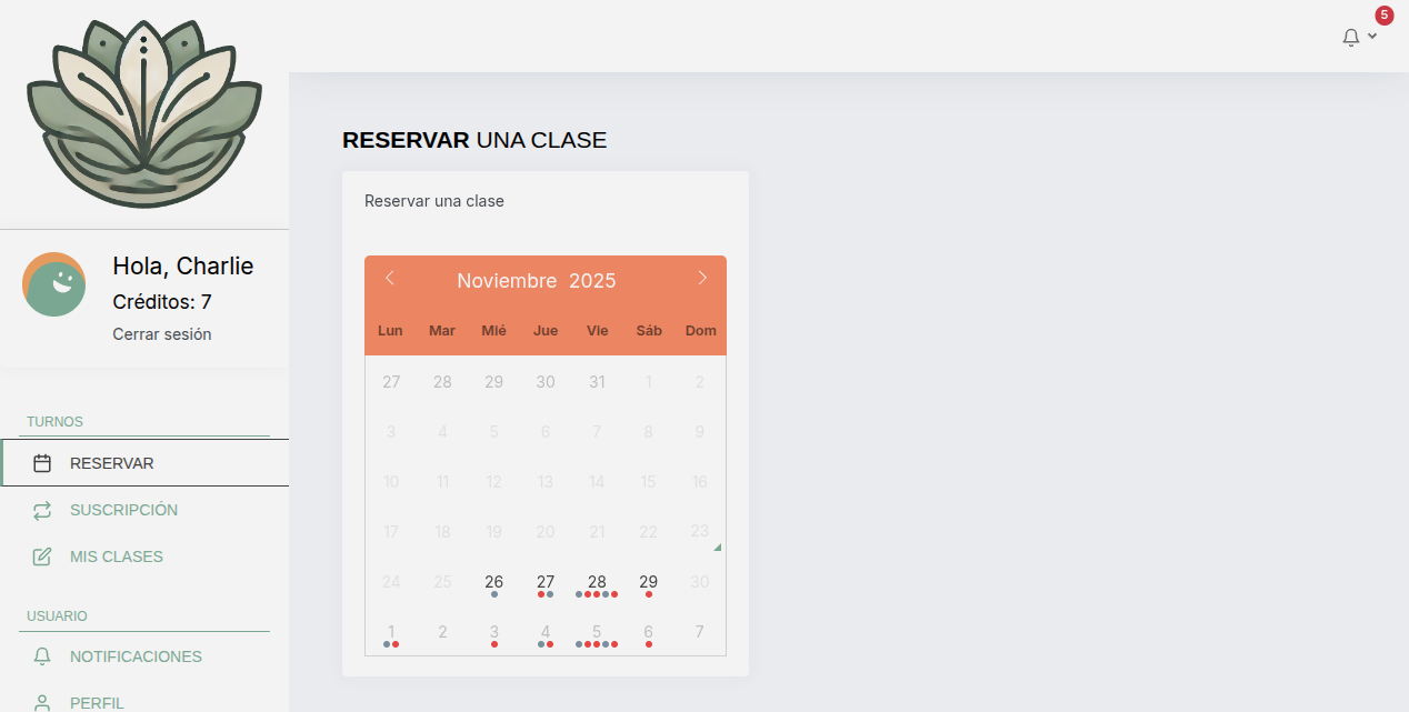 Panel de Administración Principal